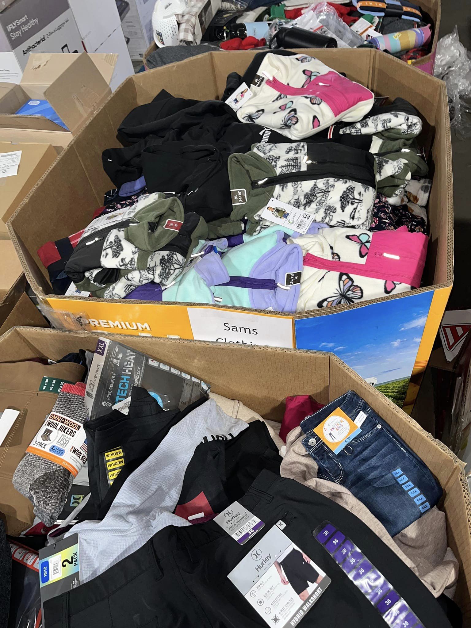 Name Brand Clothing Box