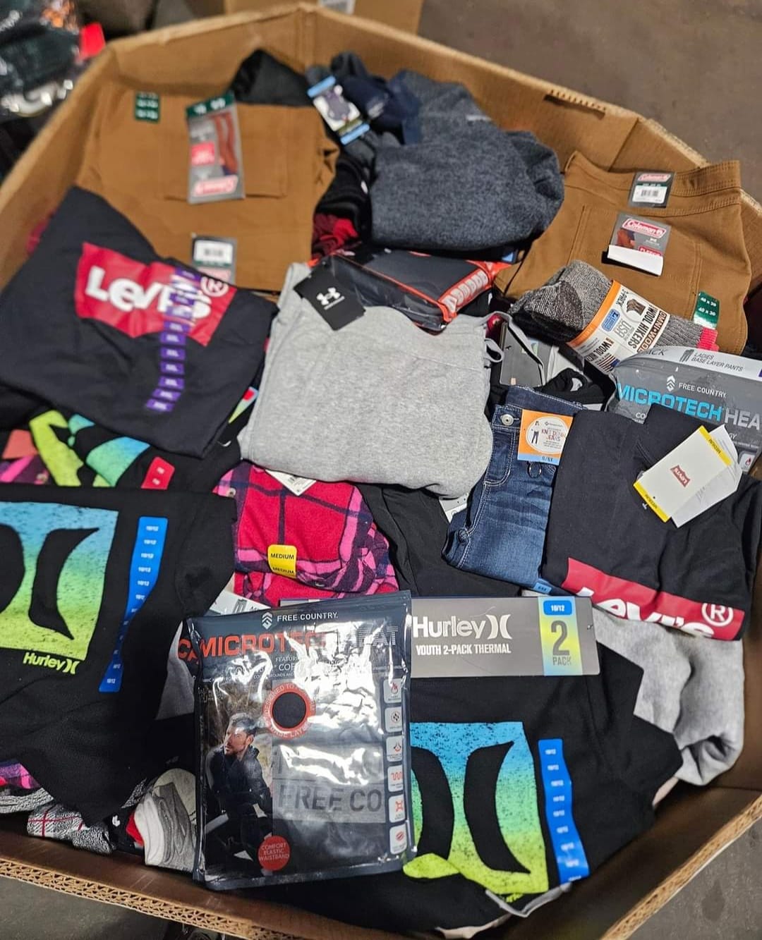 Name Brand Clothing Box